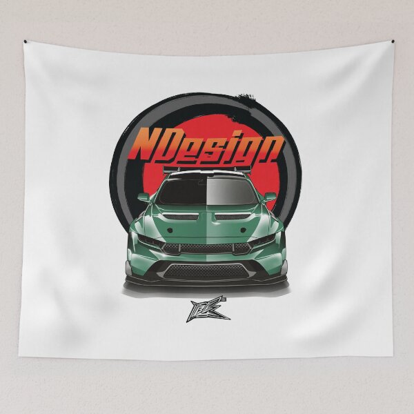 Item preview, mustang gtd green  designed and sold by NaquashM.