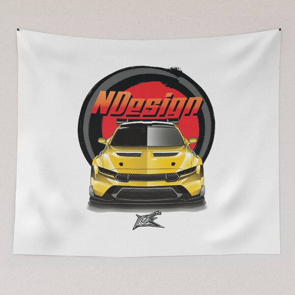 Item preview, mustang gtd yellow  designed and sold by NaquashM.