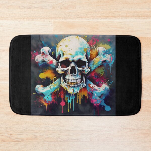 Item preview, Grafitti Skull and Cross Bones designed and sold by Boxing Kangaroo Retail Company.