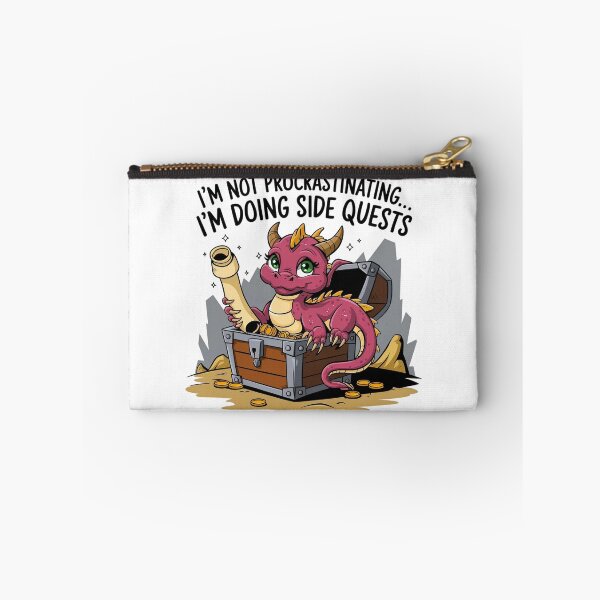 Item preview, I'm not procrastinating... I'm doing side quests - Dragon Edition designed and sold by Situstshirts.