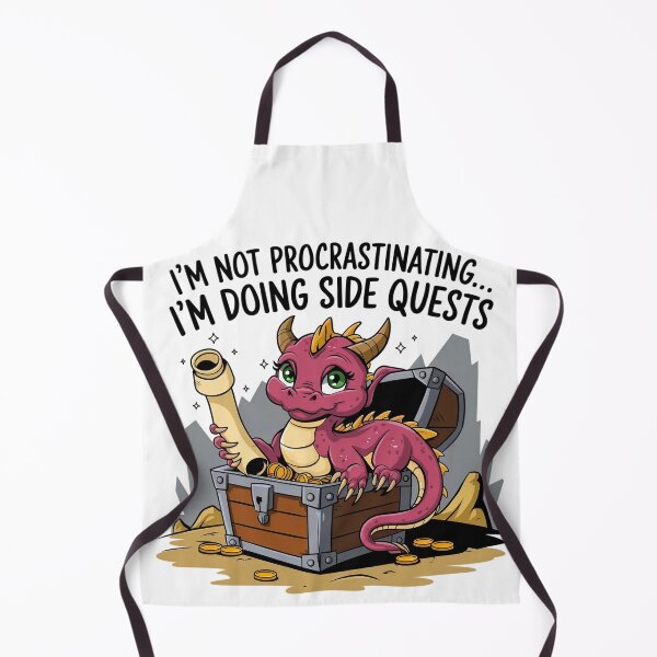 Item preview, I'm not procrastinating... I'm doing side quests - Dragon Edition designed and sold by Situstshirts.