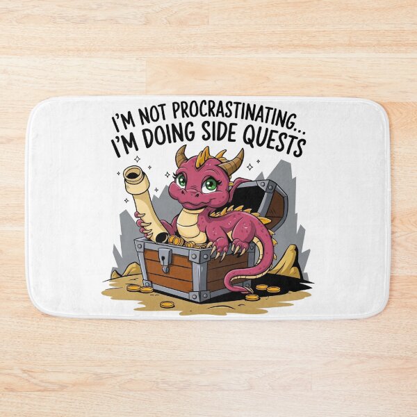 Item preview, I'm not procrastinating... I'm doing side quests - Dragon Edition designed and sold by Situstshirts.