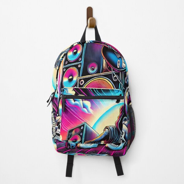 Item preview, Skeleton Rocker: Ride the Soundwaves. designed and sold by Linework Studio.