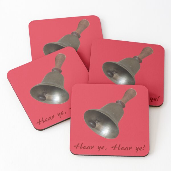 Item preview, Antique Bells and Copper Kettles on Cherry Red designed and sold by Art in My Loft.