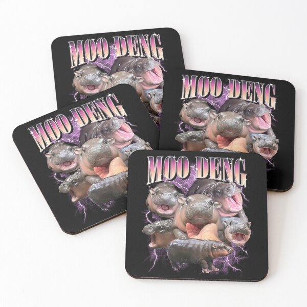 Item preview, Rap Bootleg Moo-Deng Baby Pygmy Hippo Cute Zoo Meme designed and sold by vomaria.