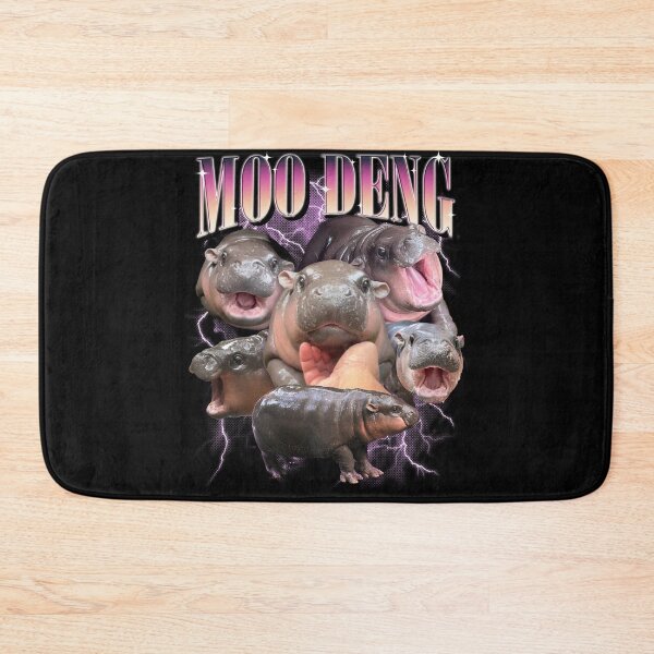 Item preview, Rap Bootleg Moo-Deng Baby Pygmy Hippo Cute Zoo Meme designed and sold by vomaria.
