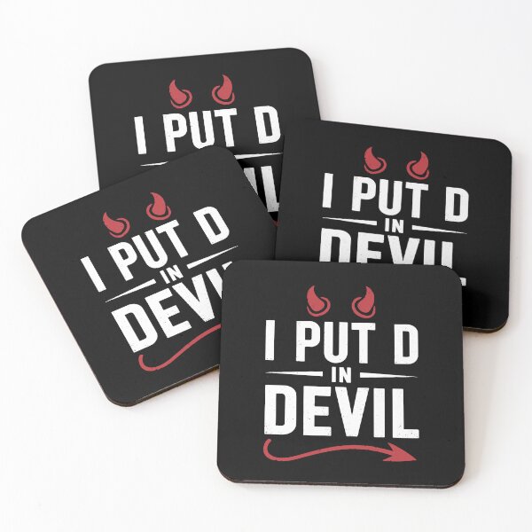 Item preview, I Put the D in Devil  designed and sold by Serbin.