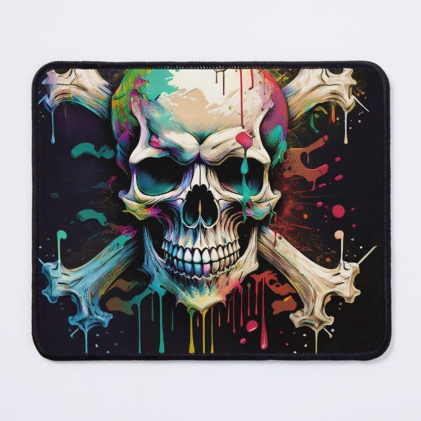 Item preview, Grafitti Skull and Cross Bones designed and sold by Boxing Kangaroo Retail Company.