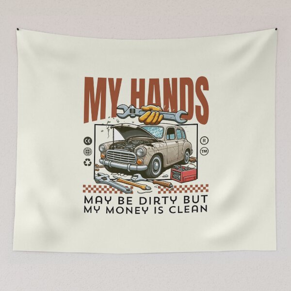 Item preview, My hands may be dirty but my money is clean designed and sold by Peerless-Prime.