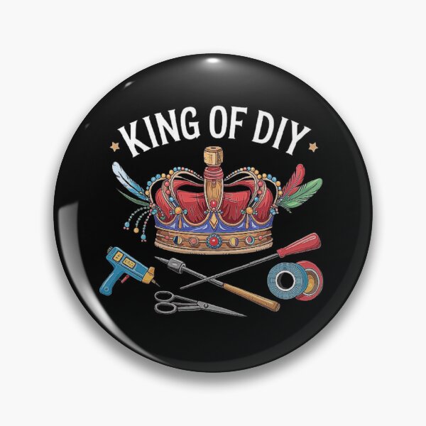 Item preview, King of DIY Crafting Tools Design – Perfect for Creative Gift designed and sold by love3617.