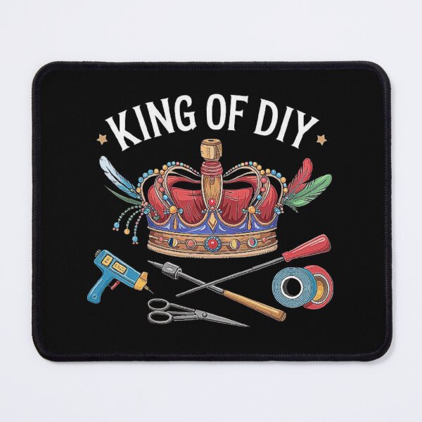 Item preview, King of DIY Crafting Tools Design – Perfect for Creative Gift designed and sold by love3617.