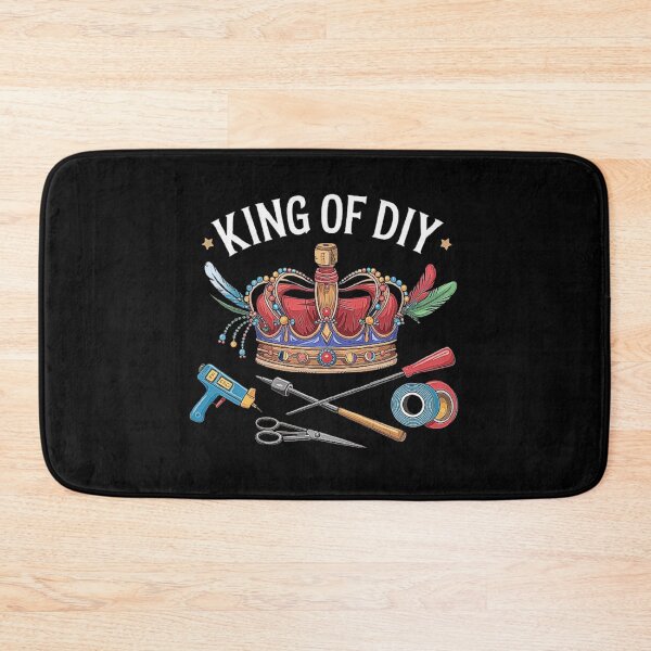 Item preview, King of DIY Crafting Tools Design – Perfect for Creative Gift designed and sold by love3617.