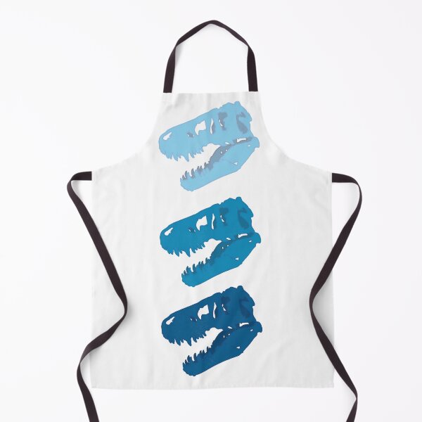 Item preview, Pop Art Dino head blue designed and sold by Welsh-Hill.
