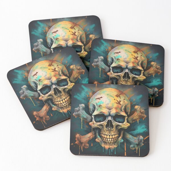 Item preview, Grafitti Skull and Cross Bones designed and sold by Boxing Kangaroo Retail Company.