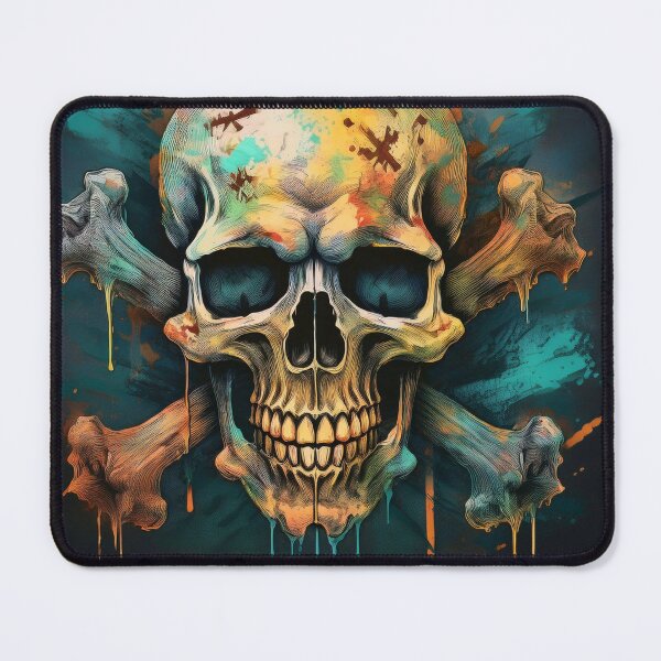 Item preview, Grafitti Skull and Cross Bones designed and sold by Boxing Kangaroo Retail Company.