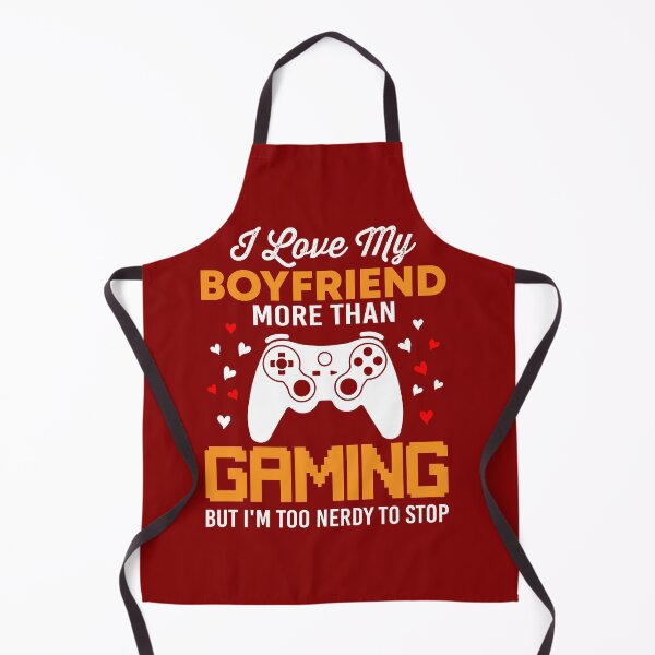 Item preview, I love my Boyfriend more than gaming designed and sold by cteecreative.