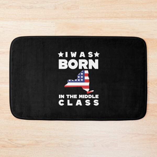 Item preview, I was Born In The Middle Class New York Shirt  designed and sold by Felinefinesse.