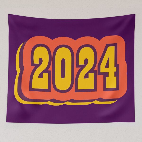 Item preview, 2024 Retro Typography, Vintage Birth Year Style designed and sold by ArtNoveltee.
