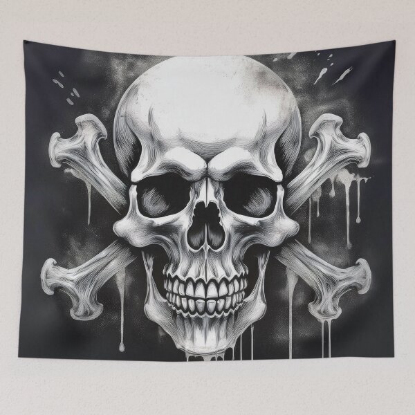 Item preview, Grafitti Skull and Cross Bones designed and sold by Boxing Kangaroo Retail Company.
