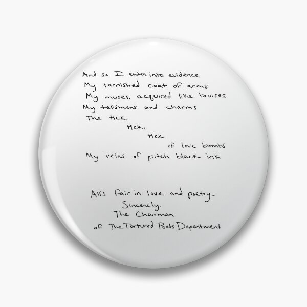 Item preview, Poets D-E-P-A-R-T-M-E-N-T The Eras designed and sold by SaboCollita.