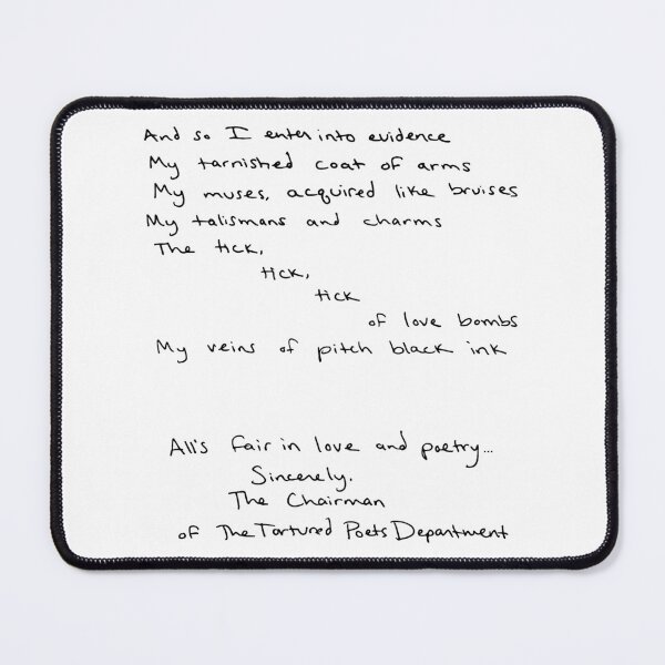 Item preview, Poets D-E-P-A-R-T-M-E-N-T The Eras designed and sold by SaboCollita.