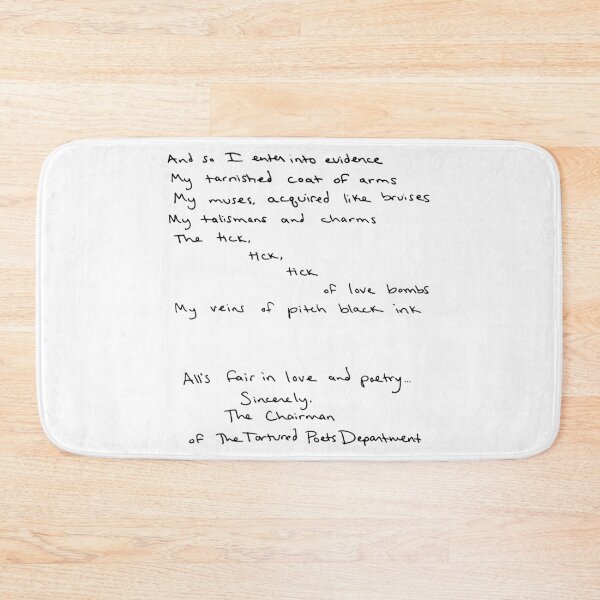 Item preview, Poets D-E-P-A-R-T-M-E-N-T The Eras designed and sold by SaboCollita.