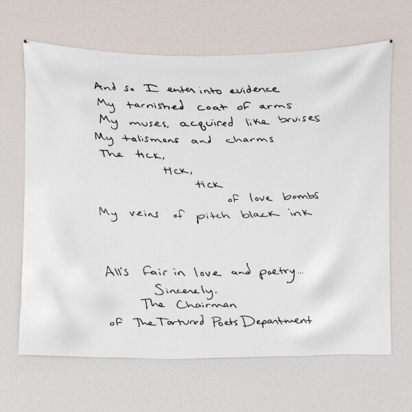 Item preview, Poets D-E-P-A-R-T-M-E-N-T The Eras designed and sold by SaboCollita.