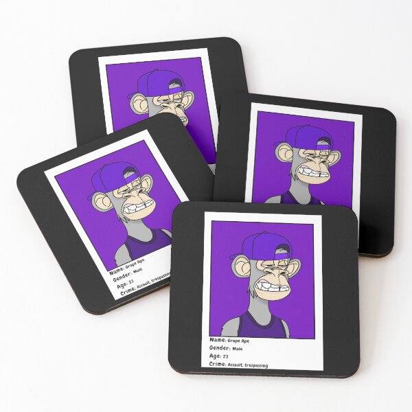 Item preview, Monkey Mugshot designed and sold by Bad Signal Studios .