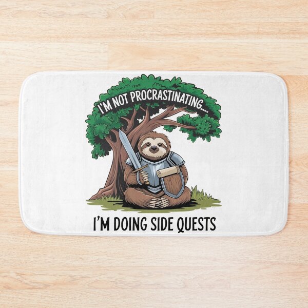 Item preview, Epic Procrastination: Quest of the Sloth designed and sold by Situstshirts.