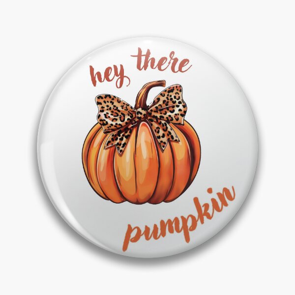 Item preview, Hey There Pumpkin Cute Halloween Fall T-shirt Sticker designed and sold by Klaudesign.