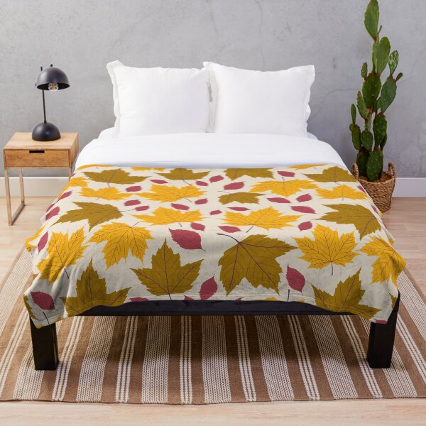 Item preview, Bright Colorful Autumn Season Leaves Pattern designed and sold by Artistic  Touch.