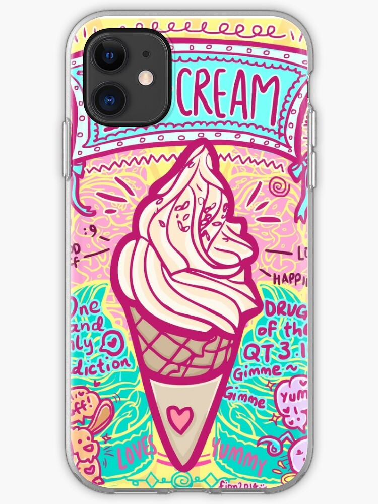 "Ice Cream" iPhone Case & Cover by fionfairyland | Redbubble