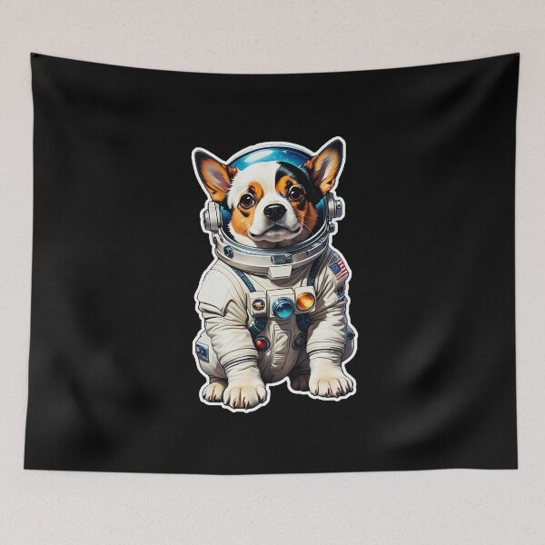 Item preview, Dog In Astronaut Spacesuit designed and sold by Bunmigraphics .
