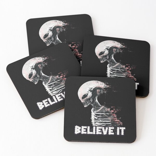Item preview, Alien Believe It - Cool Alien Design designed and sold by ReneMM.