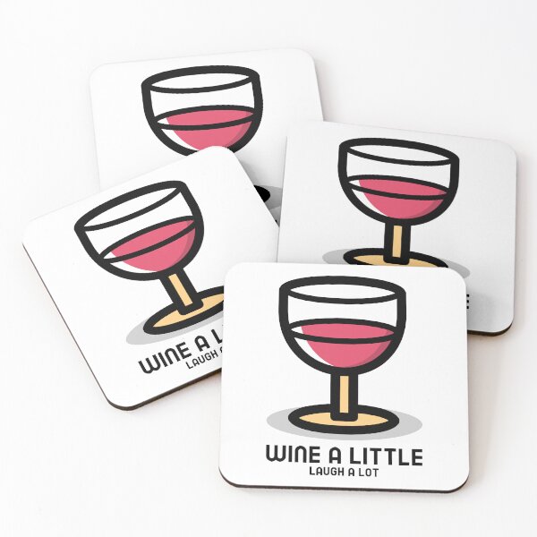 Item preview, Wine a little, laugh a lot designed and sold by FirstTimeTees.