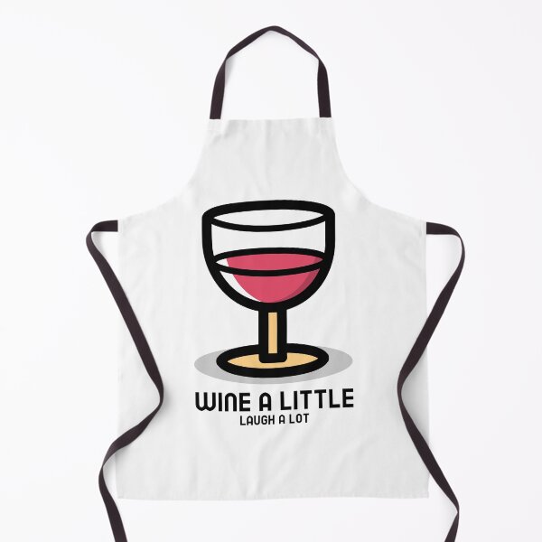 Item preview, Wine a little, laugh a lot designed and sold by FirstTimeTees.