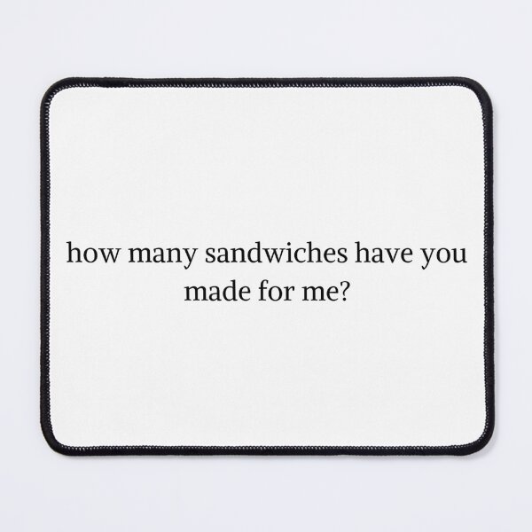 Item preview, How many sandwiches sticker designed and sold by reaganhall18.
