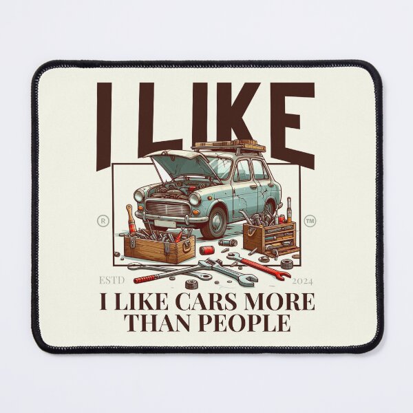 Item preview, I like cars more than people designed and sold by Peerless-Prime.