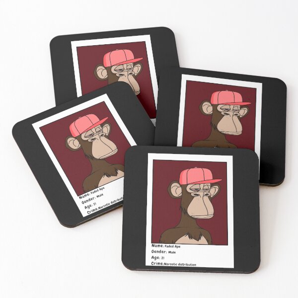 Item preview,  Monkey Mugshot designed and sold by Bad Signal Studios .