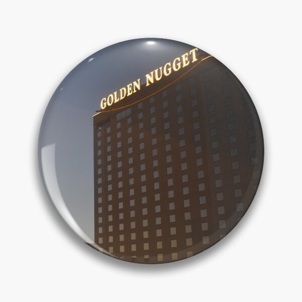 Item preview, Plaza and Golden Nugget at Night: Hotel Room View designed and sold by MangoSeeds.