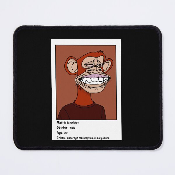 Item preview, Monkey Mugshot designed and sold by Bad Signal Studios .