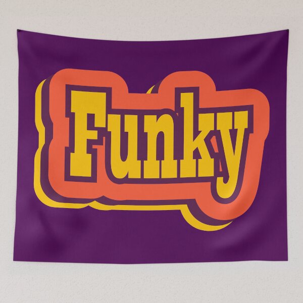 Item preview, Funky Retro Typography, Vintage Slang Word designed and sold by ArtNoveltee.