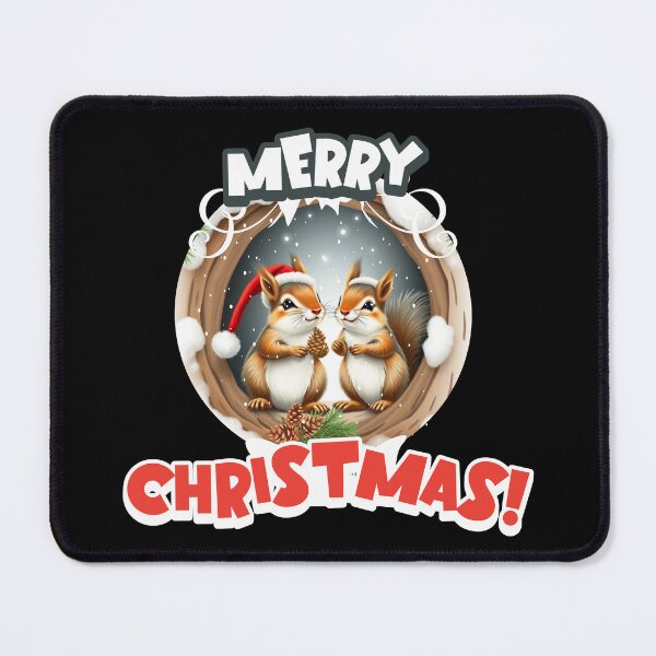 Item preview, Merry Christmas with Squirrels designed and sold by Claustronautas.