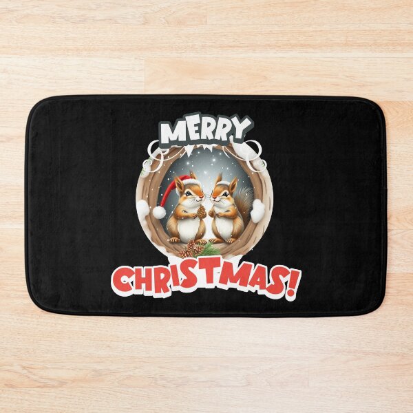 Item preview, Merry Christmas with Squirrels designed and sold by Claustronautas.
