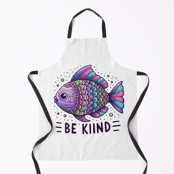 Item preview, Be Kind Rainbow Fish designed and sold by Ginngers.