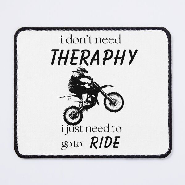 Item preview, Therapy Gift Riding Is My Therapy Motorcycle Therapy designed and sold by CCKimShop.