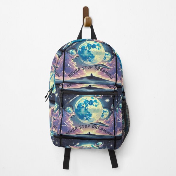 Item preview, Never Stop Dreaming – Inspirational Cosmic Journey Artwork designed and sold by Gabro-Shop.