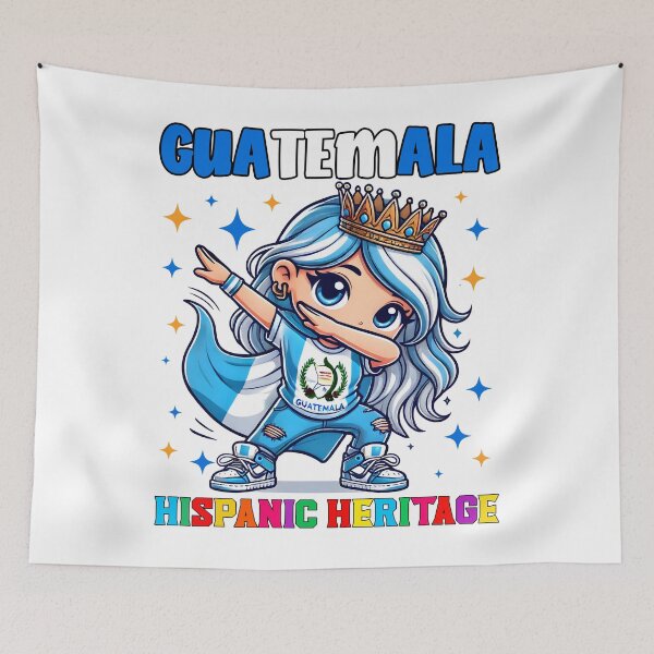 Item preview, Guatemala Dabbing Girl Hispanic Heritage Celebration designed and sold by NUMAcreations.