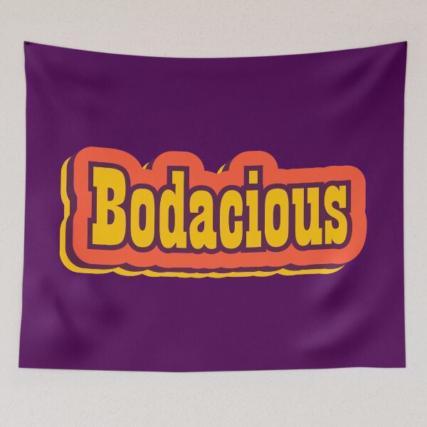 Item preview, Bodacious Retro Typography, Vintage Slang Word designed and sold by ArtNoveltee.