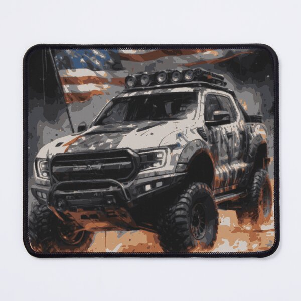 Item preview, V8 Muscle: Trucks and Cars with American Patriot Spirit designed and sold by milgraphics.